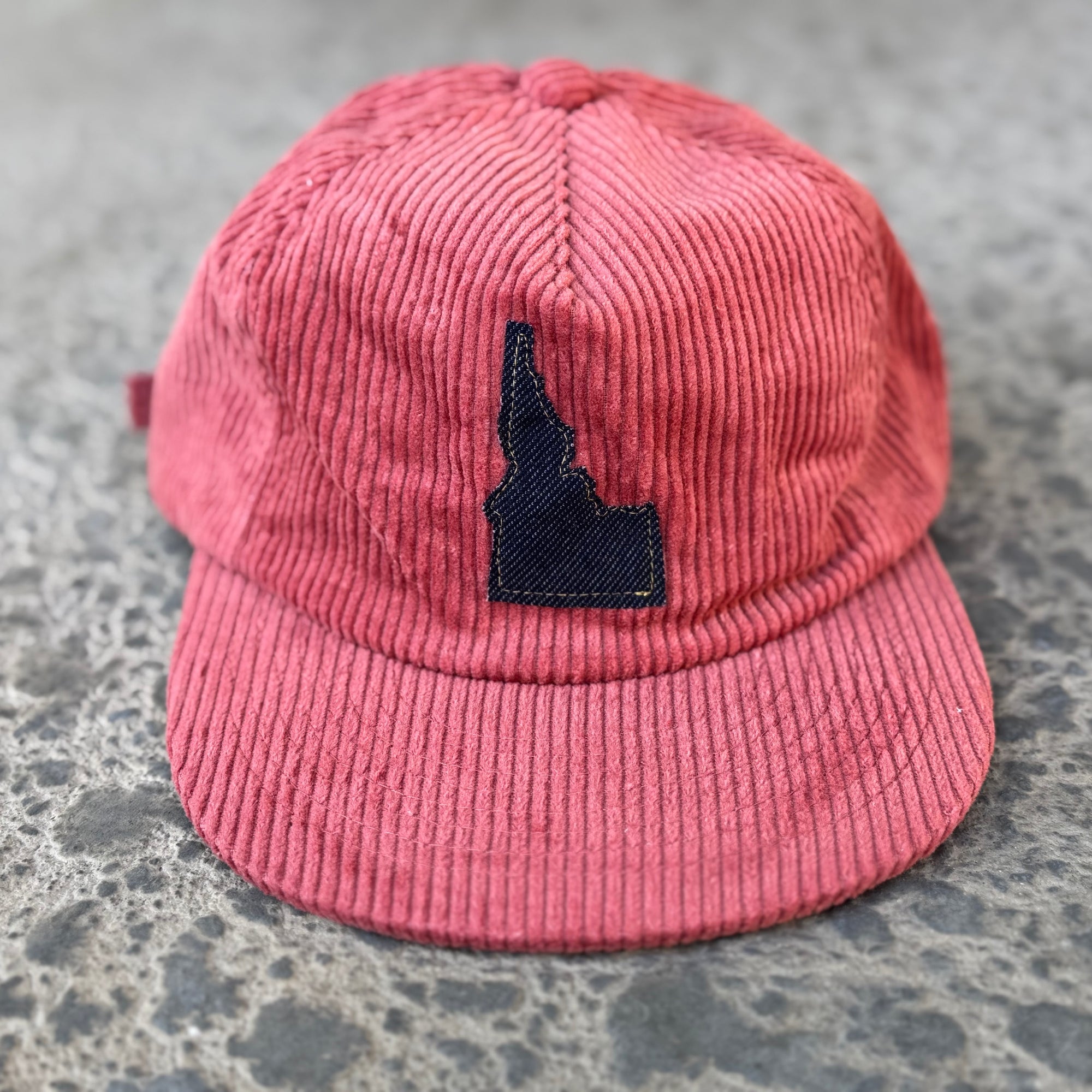 custom geo field hat / rust