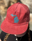 custom geo field hat / rust