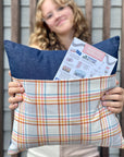 PREORDER: kangaroo pocket pillow / campfire