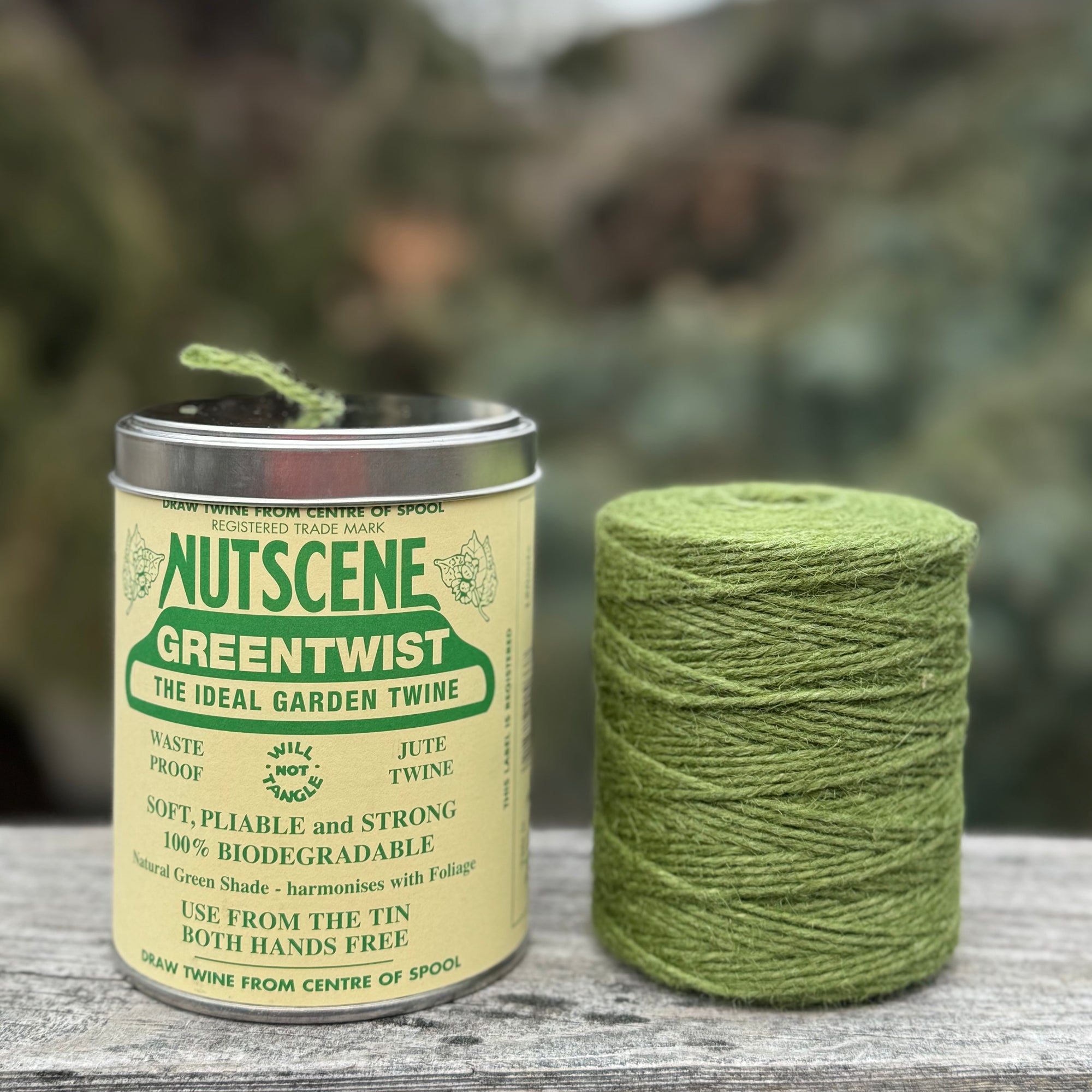 Garden Twine in a Tin
