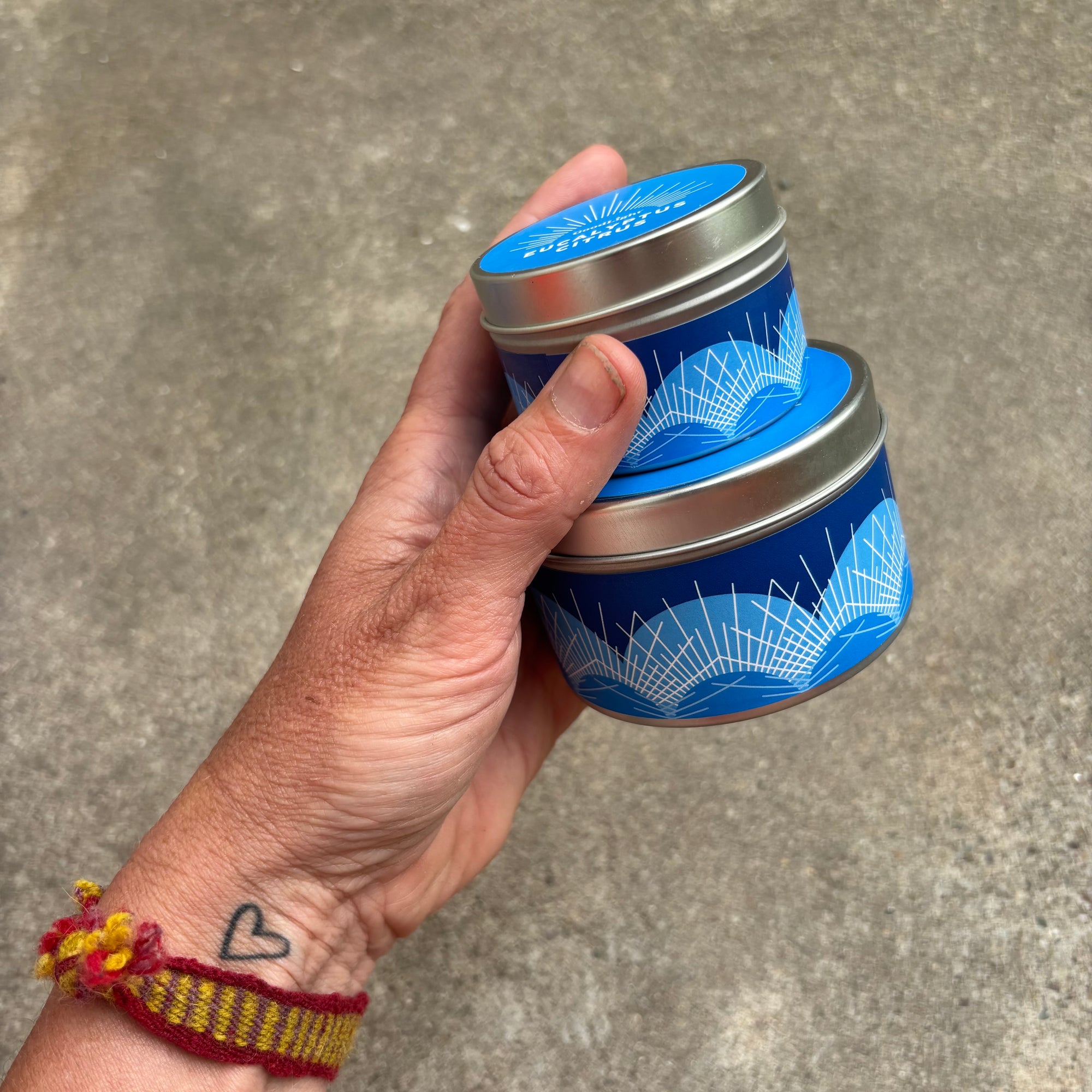 Eucalyptus Travel Tin Candle