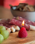 Berry Beeswax Birthday Candles