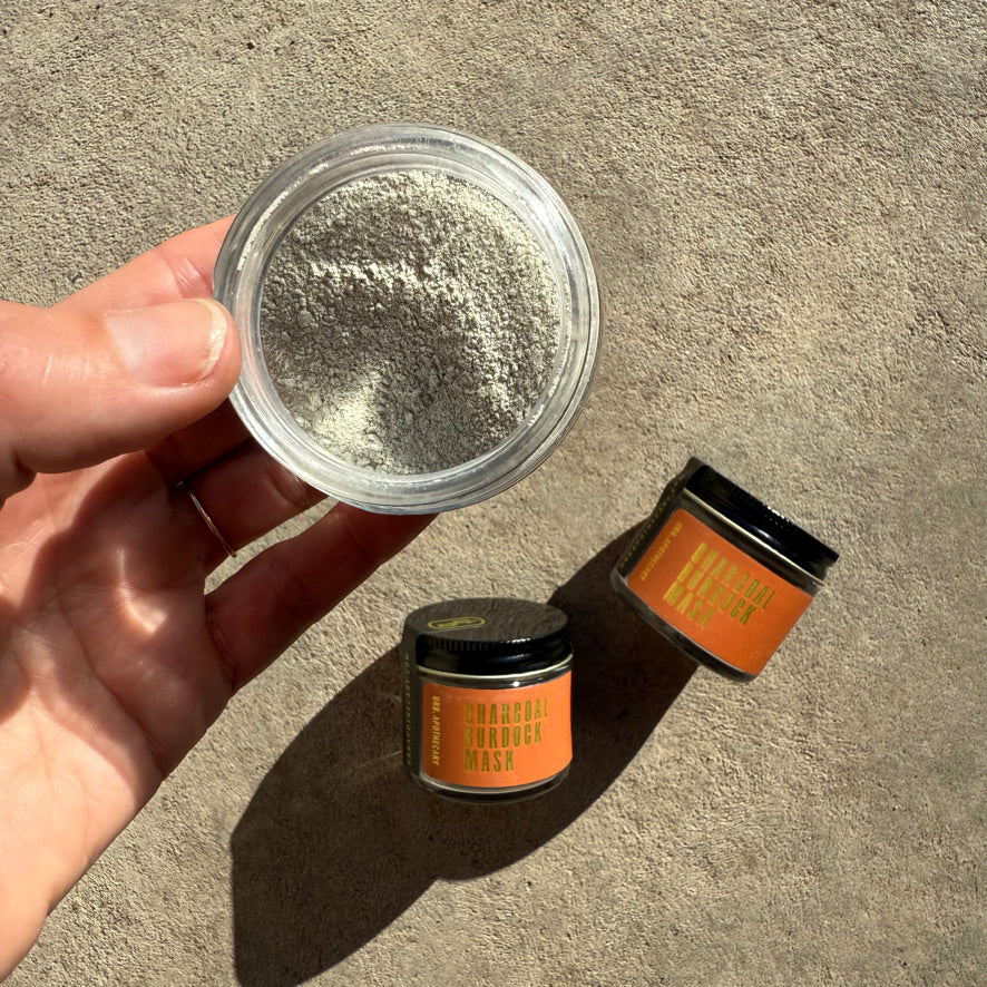 Charcoal Burdock Face Mask