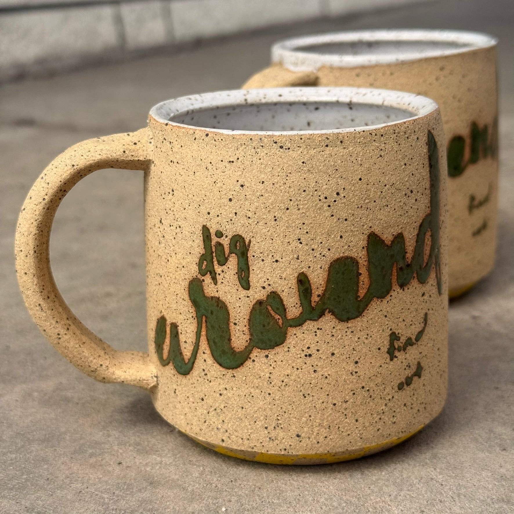 Dig Around Find Out Mug