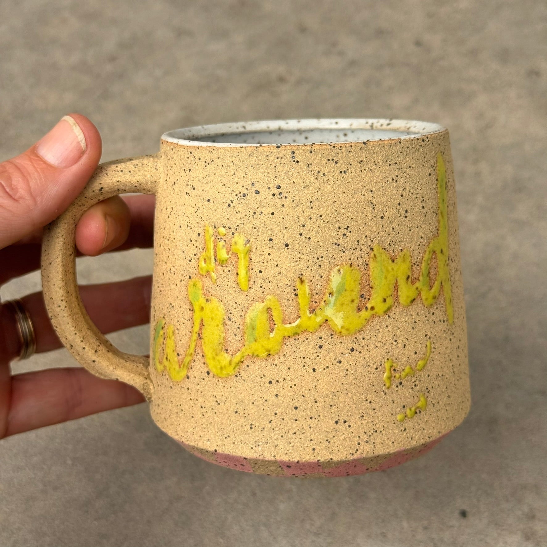 Dig Around Find Out Mug