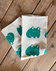 Happy Frog Tea Towel