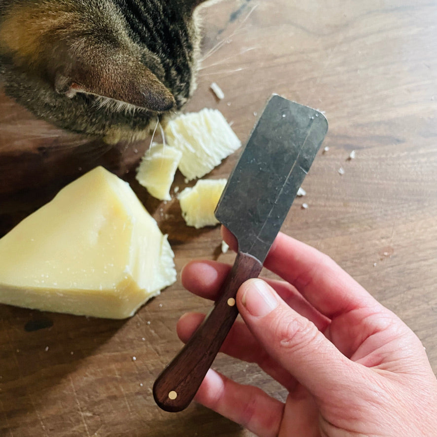 Hand forged spreader knife