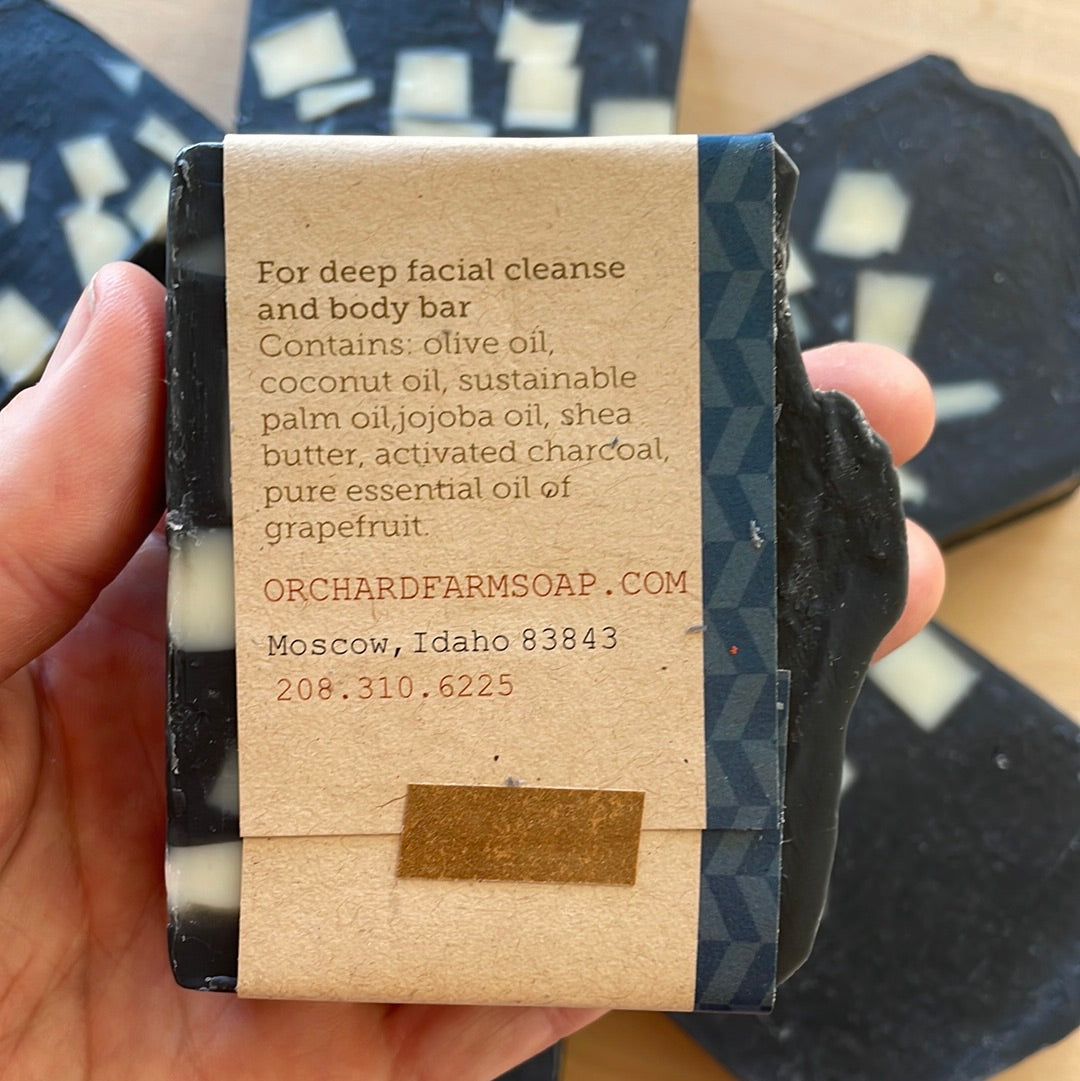 Facial Detox Soap w/ Activated Charcoal