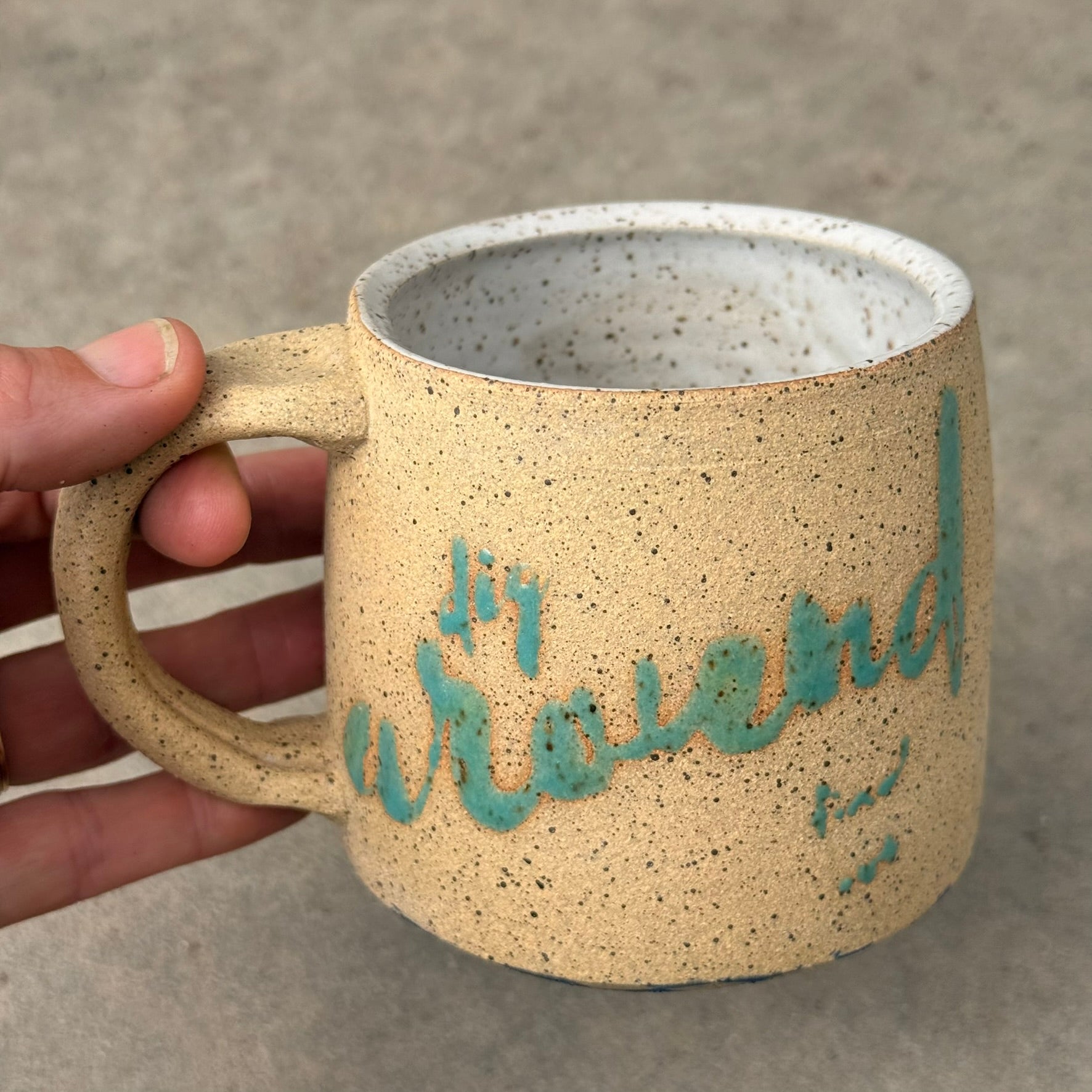 Dig Around Find Out Mug