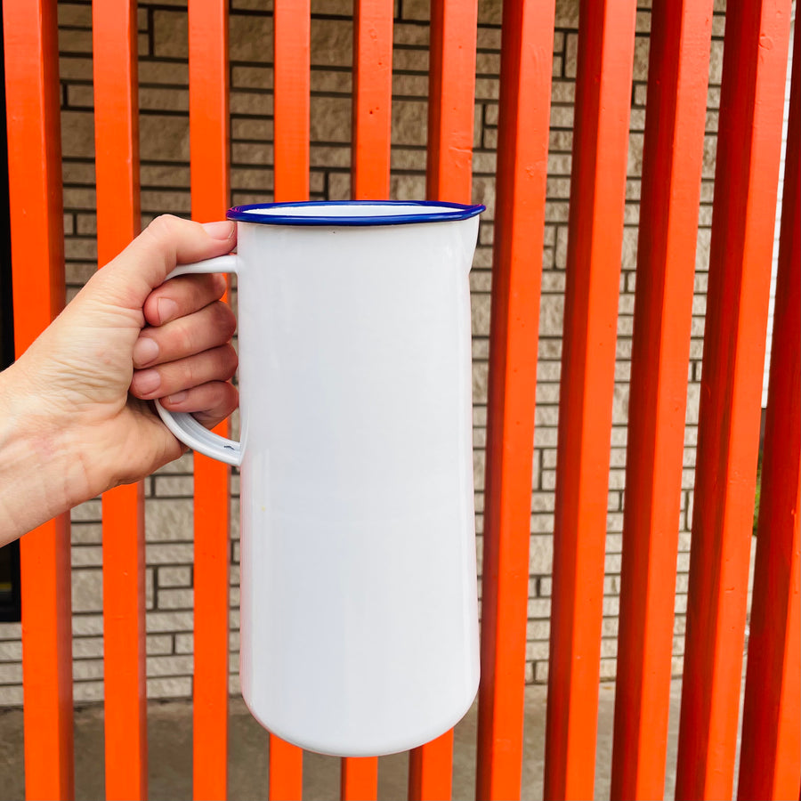 Enamel Pitcher