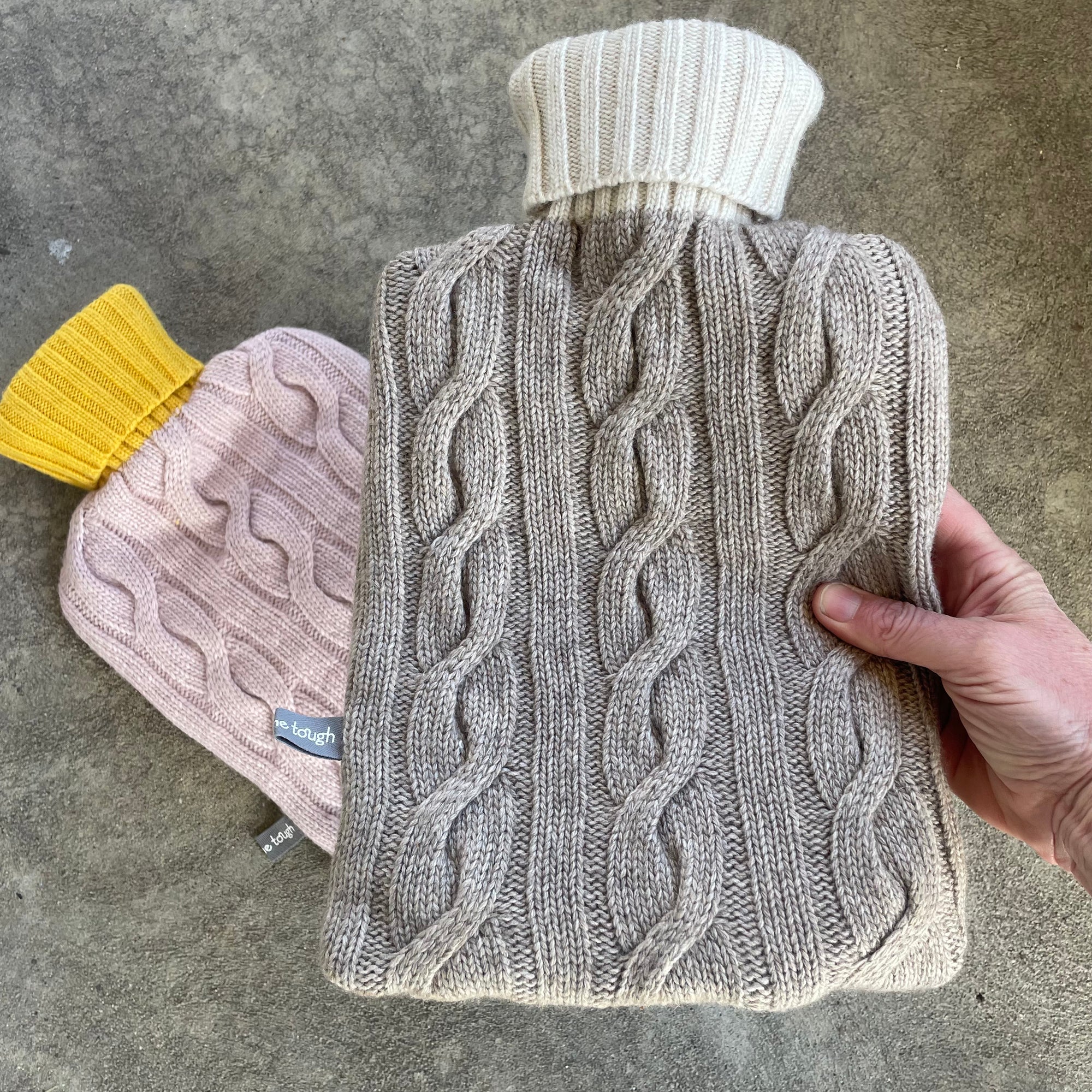 Hot Water Bottle &amp; Cashmere Blend Cover