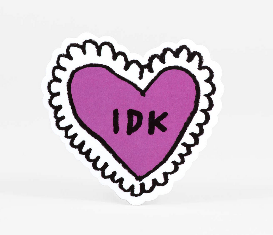 IDK Sticker