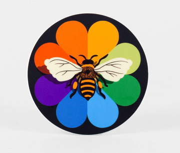 Bee Pride Sticker