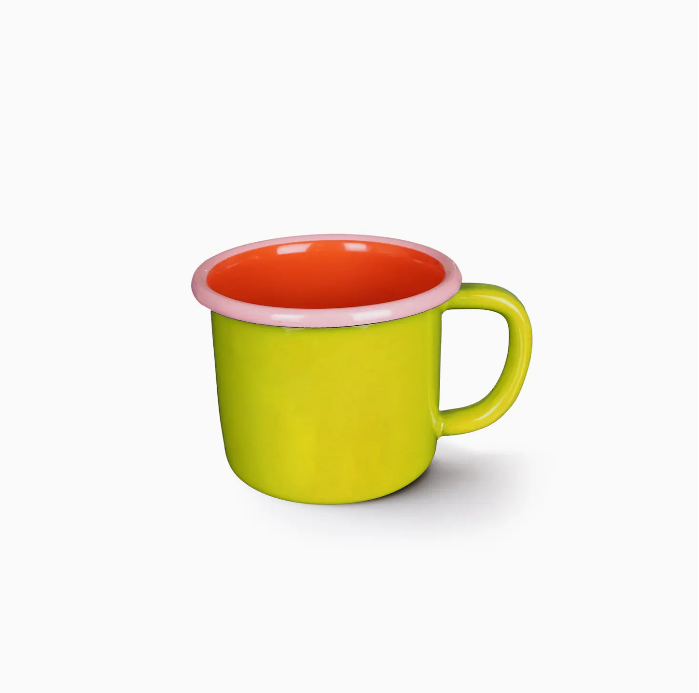 Enamel Camp Mug / 12 oz / Chartreuse