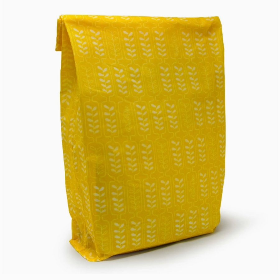 Reusable Beeswax Bread Bag / Wheat