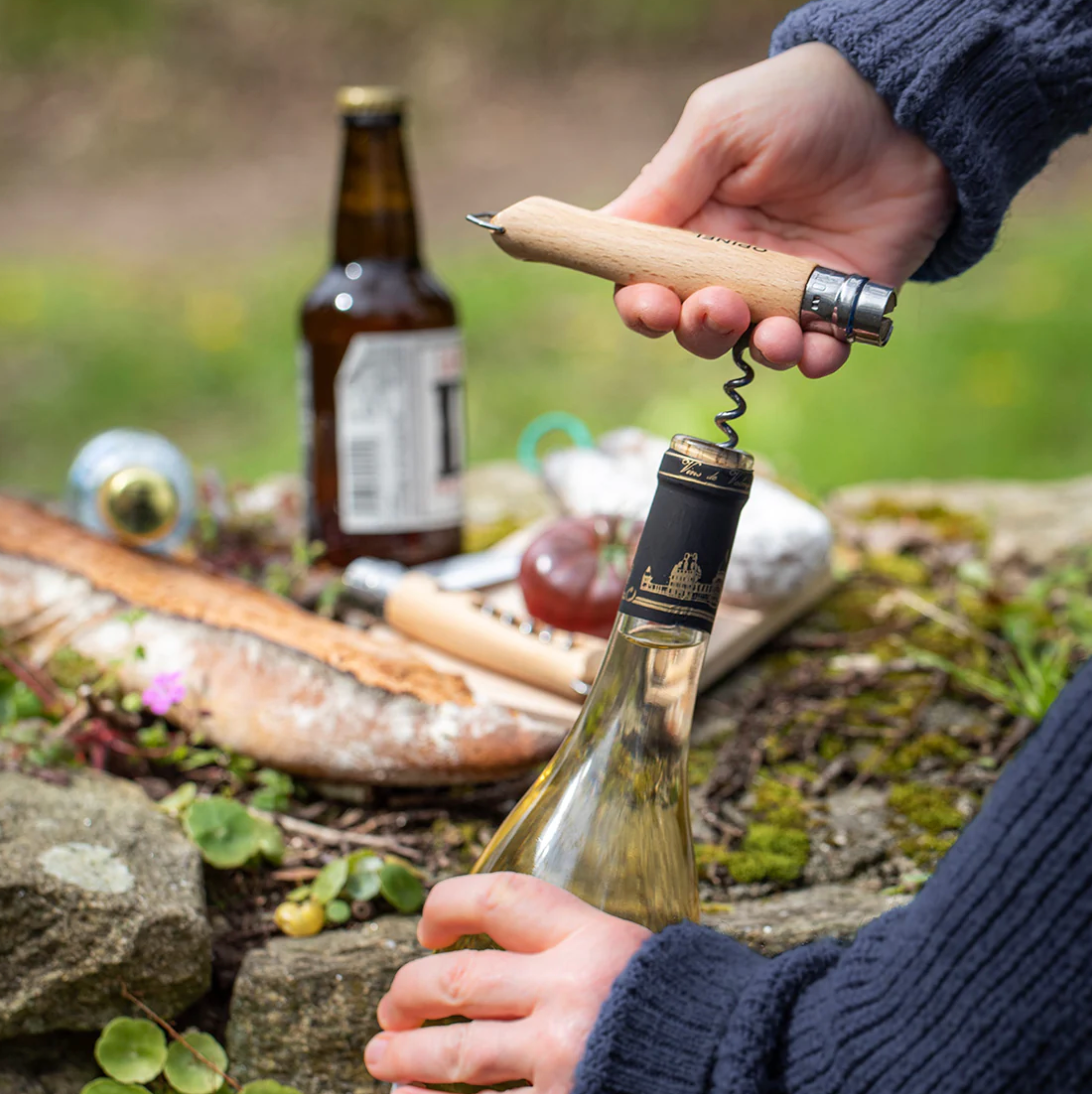 Pocket Knife + Corkscrew + Bottle Opener