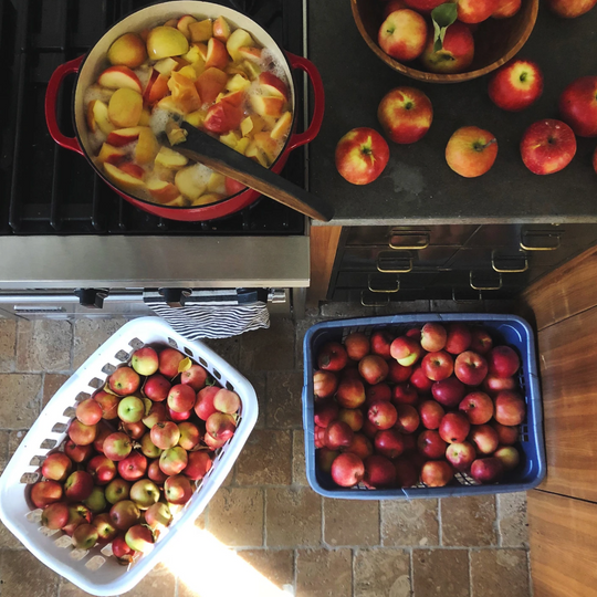 canning food