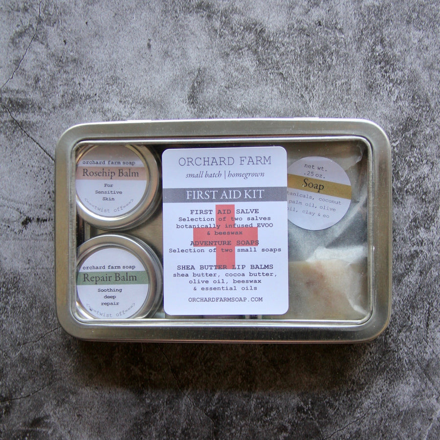 first aid kit closed