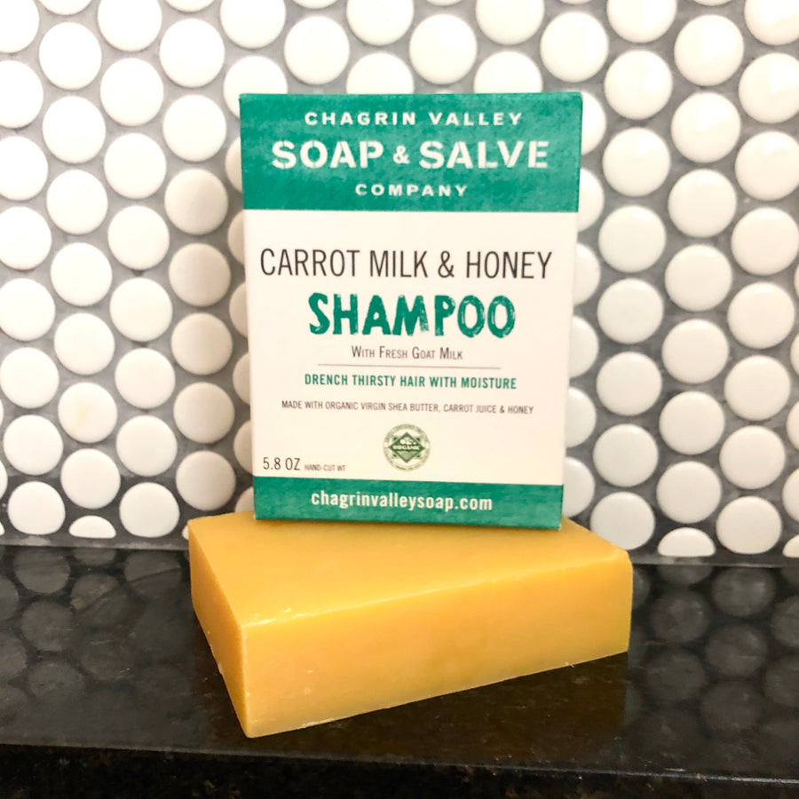 Carrot Milk + Honey Shampoo Bar