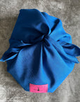 Linen Bindle Bag / Cobalt