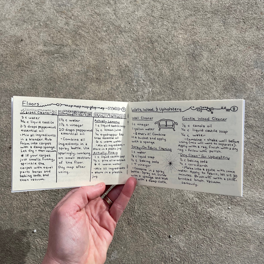 Nontoxic Cleaning DIY Pamphlet