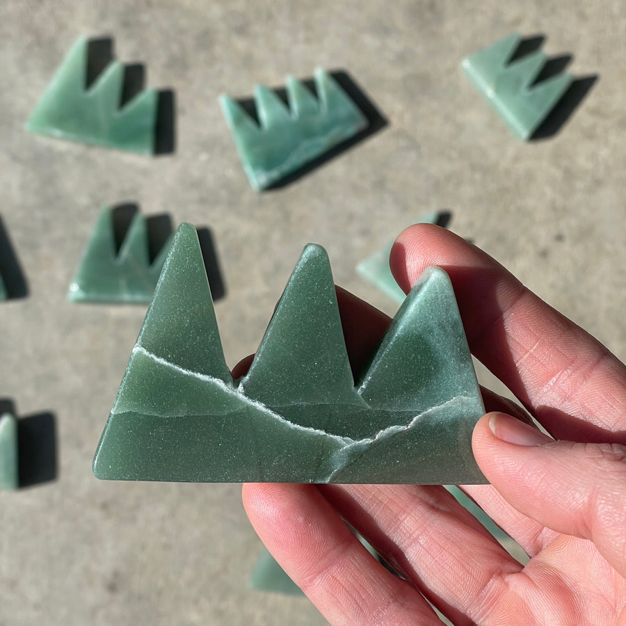 Green Aventurine Mountain