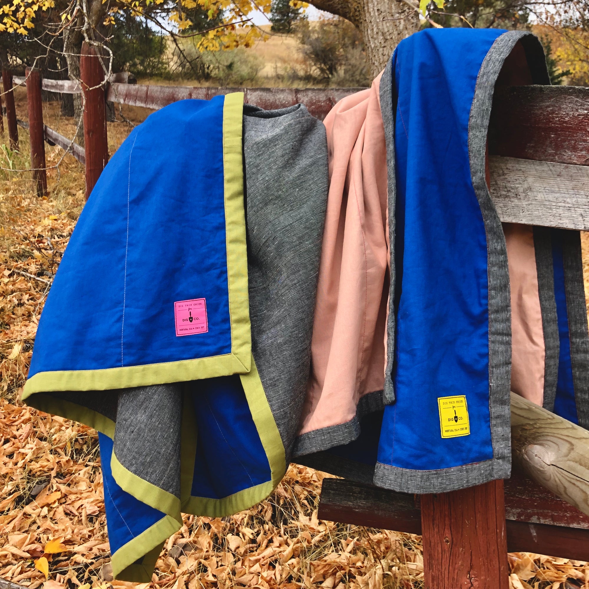 Linen Camp Blanket / Solstice