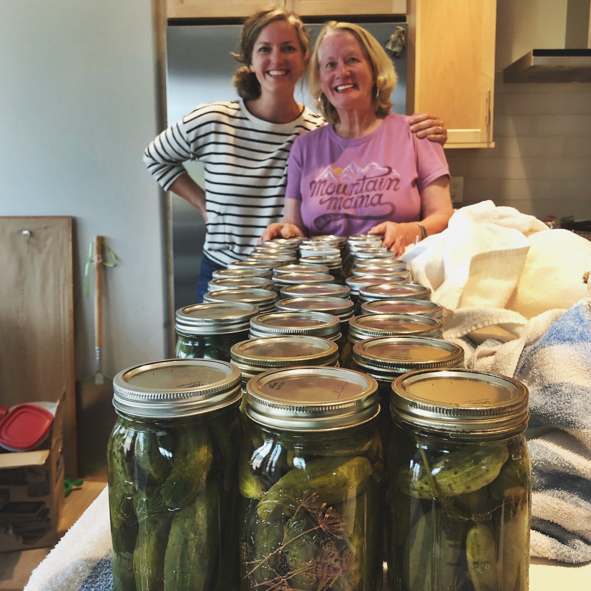 Pickles: Digital Live Canning Workshop with my mom / September 10, 2023