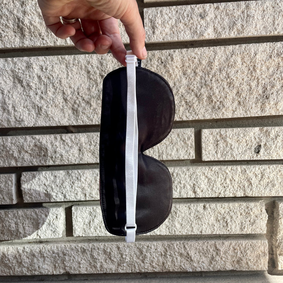 silk + pendelton sleep mask