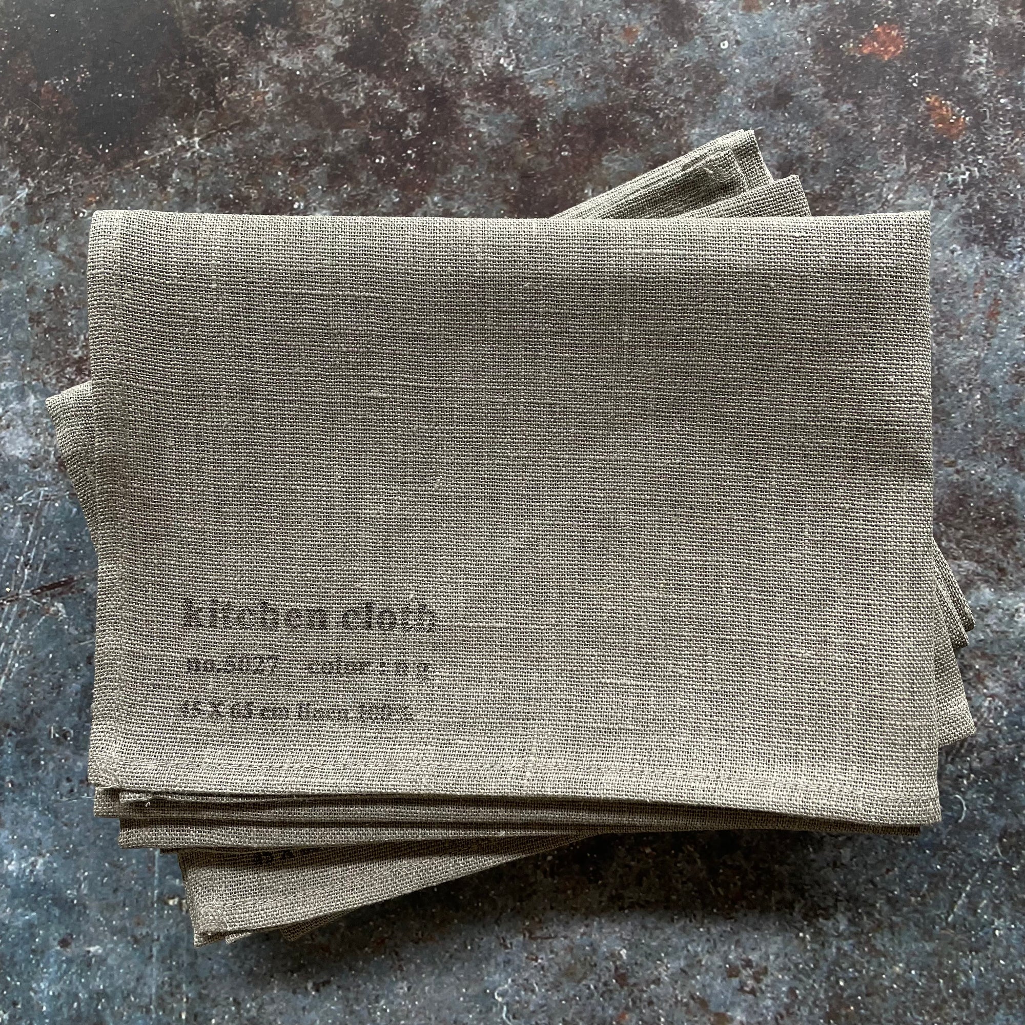 Linen Dish Towel / Flax