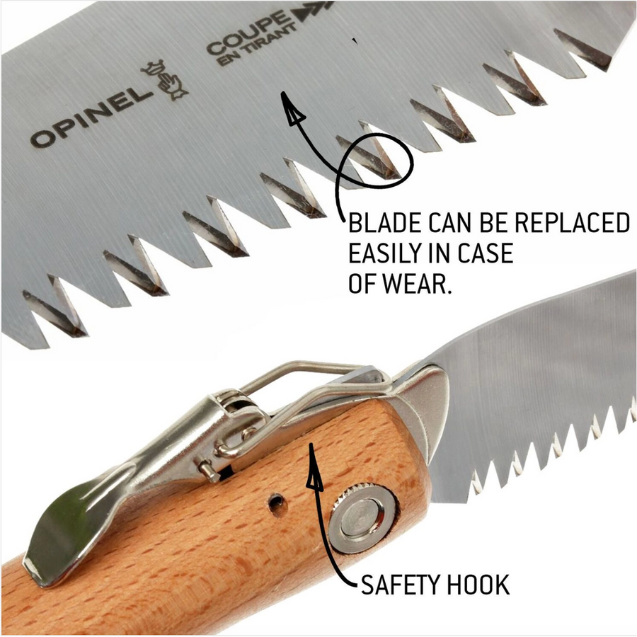 Opinel  No.12 Carbon Folding Saw - OPINEL USA