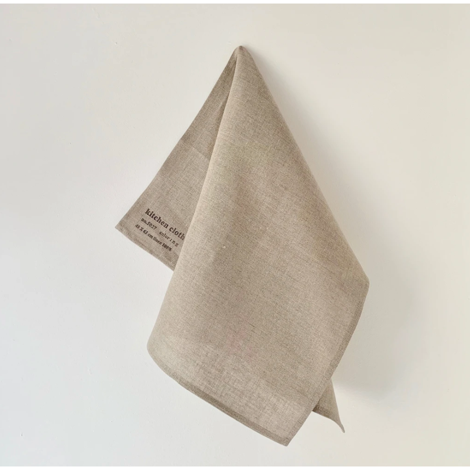 Linen Dish Towel / Flax