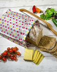 Reusable Beeswax Bread Bag / Tulip