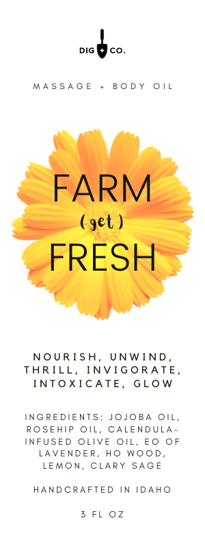 Farm (get) Fresh Massage + Body oil