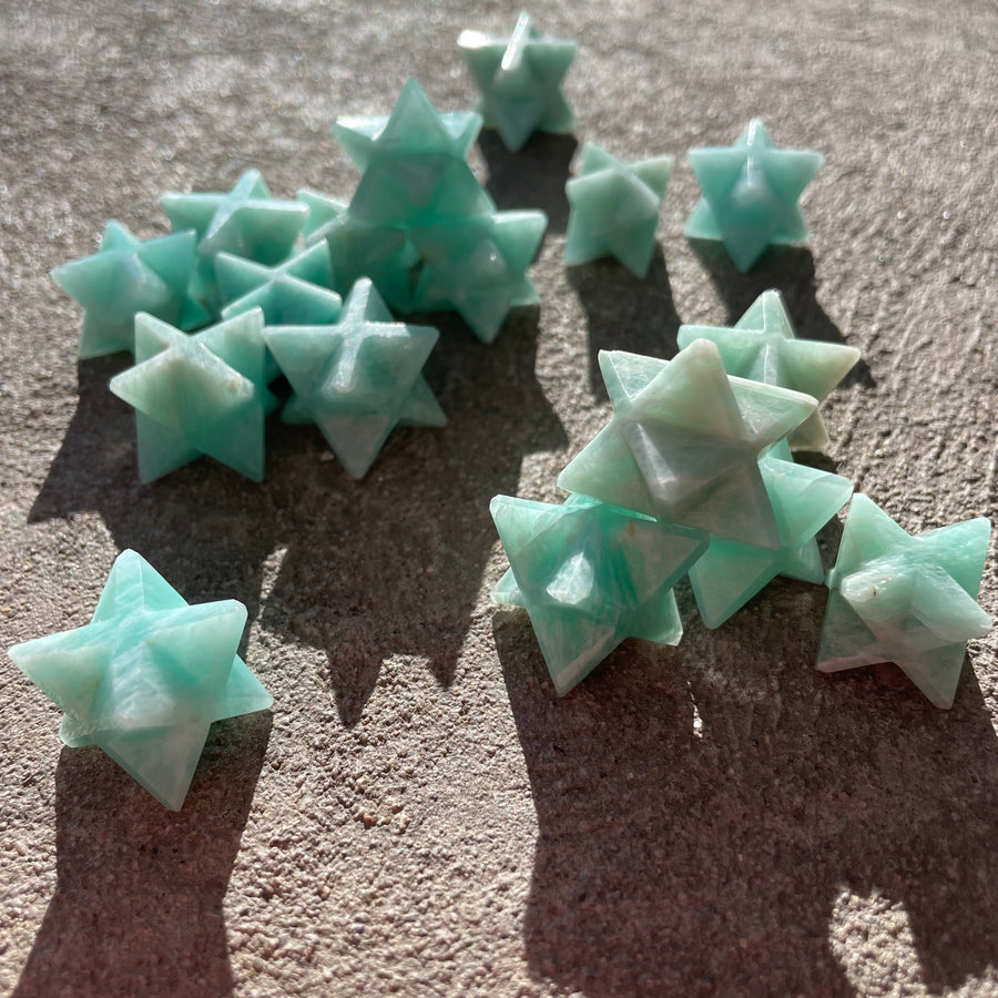 Amazonite Merkaba Crystal