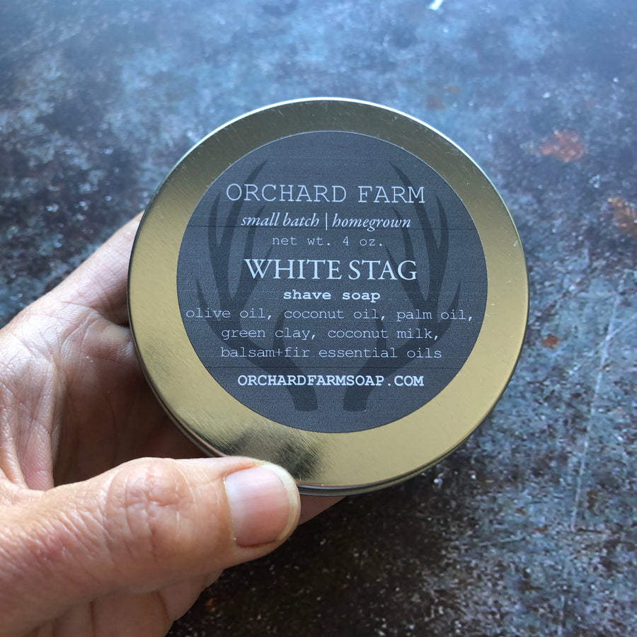 White Stag Shave Soap