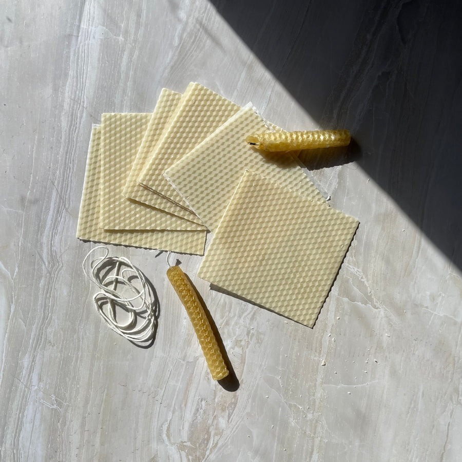 Beeswax Candle Making Kit