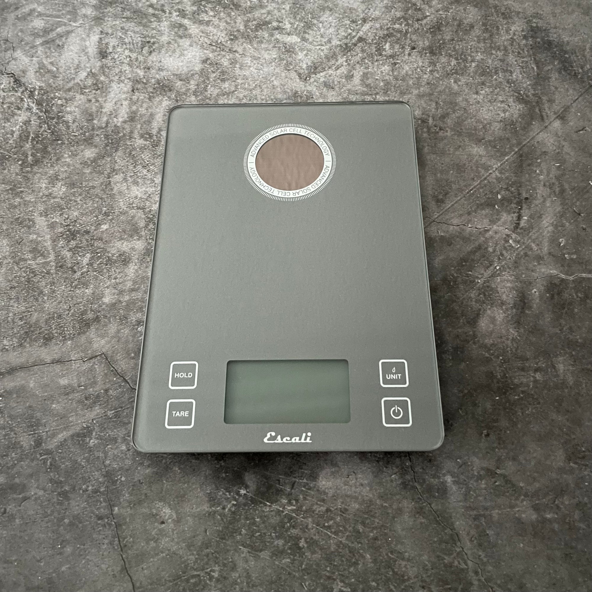 Solar Powered Kitchen Scale