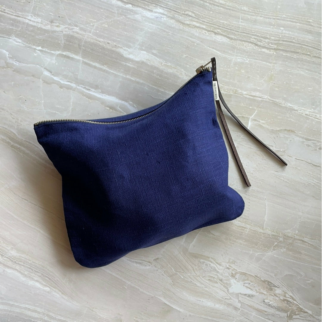 Linen Pouch / Blue Violet