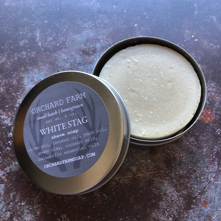 White Stag Shave Soap