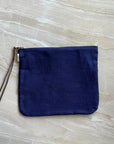 Linen Pouch / Blue Violet