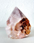 pink amethyst point