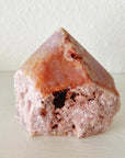 pink amethyst point